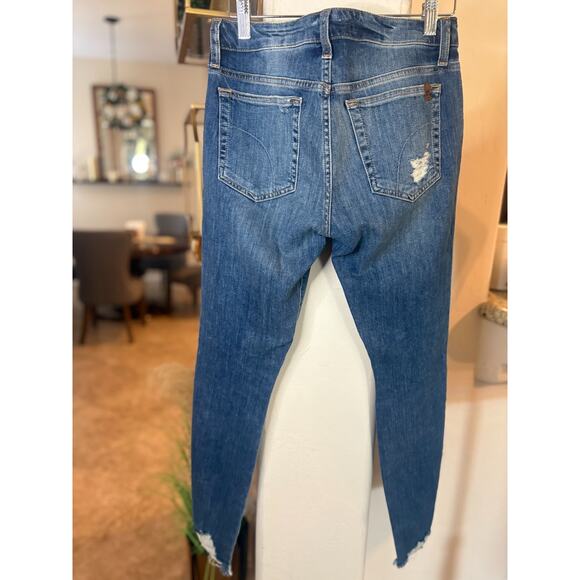Joe’s Jeans Women’s The Charlie High Rise Skinny Ankle Jeans Distressed Size 26 - Picture 3 of 6